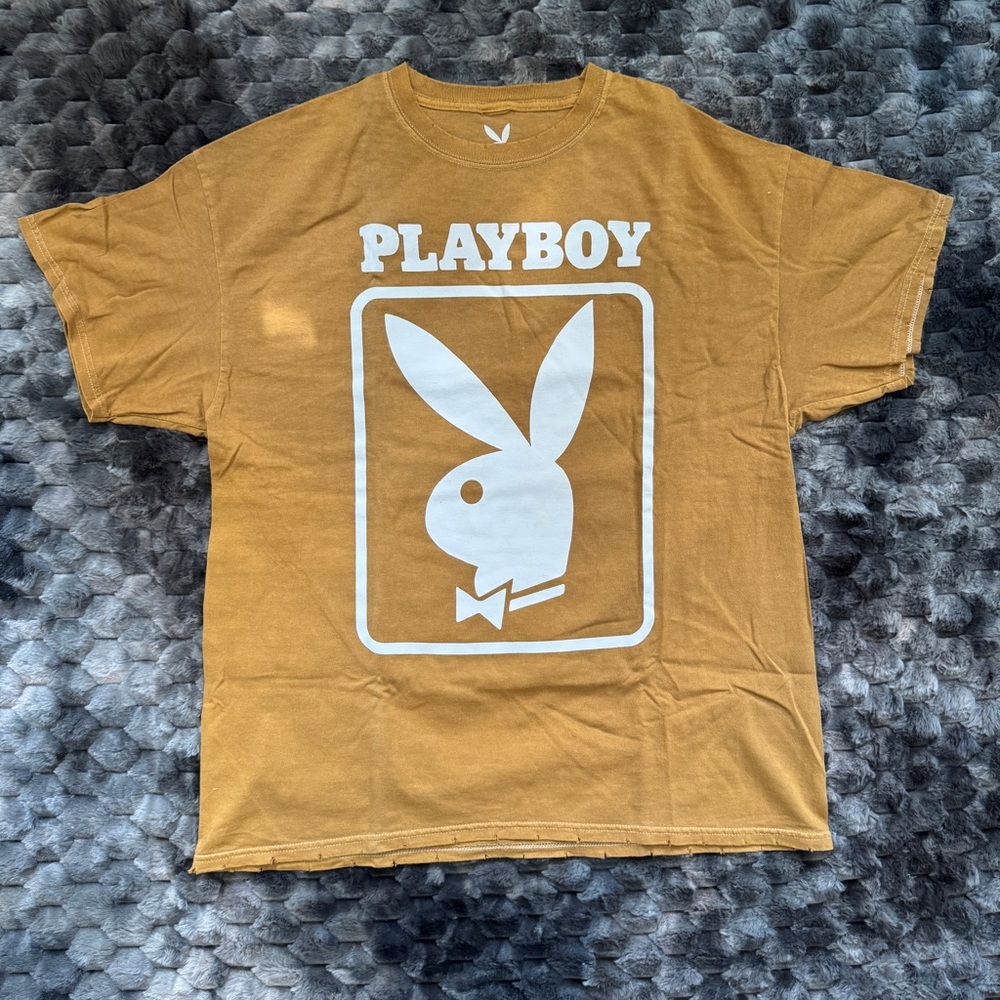 PLAYBOY Men's Logo Short Sleeve T-Shirt